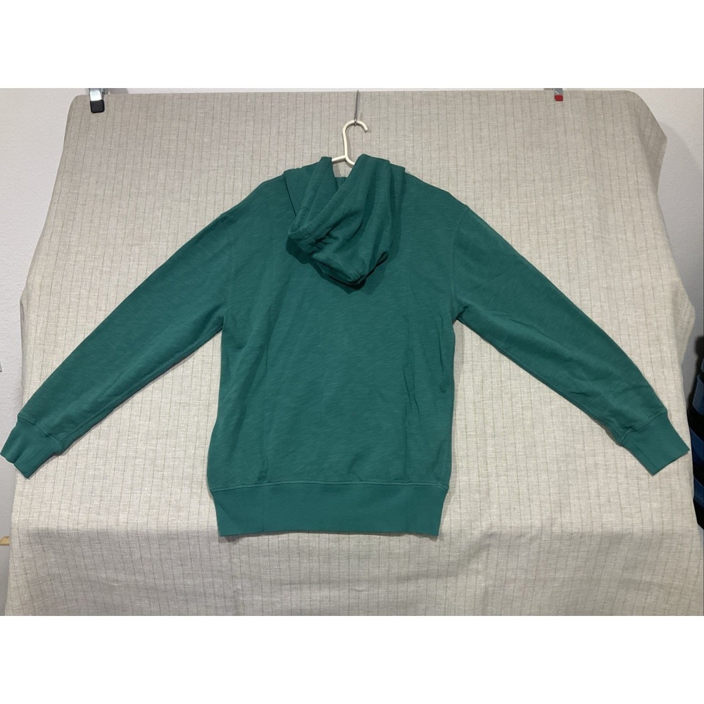 J Crew Knit Goods Zip Up Hoodie Green - Picture 3 of 4